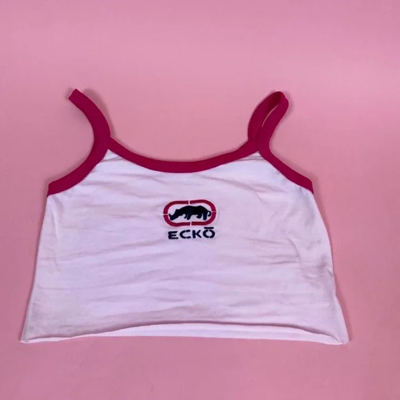 ❌SOLD-VINTED❌ Ecko Y2K Cropped Tank Top - Picture 2 of 2